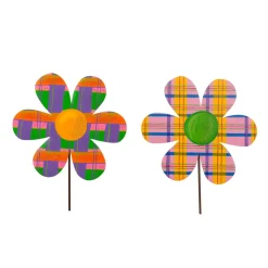 The Round Top Collection Madras Flower, Medium