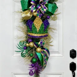 Craig Bachman Mardi Gras Crown Ornament