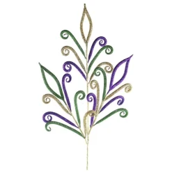 Craig Bachman Mardi Gras Pointed Curly Spray