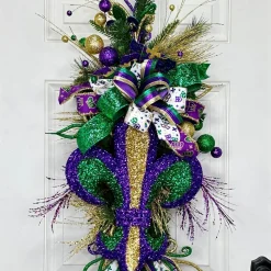 Craig Bachman Mardi Gras Pointed Curly Spray