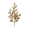 Regency Metallic Glitter Laurel Leaf Spray