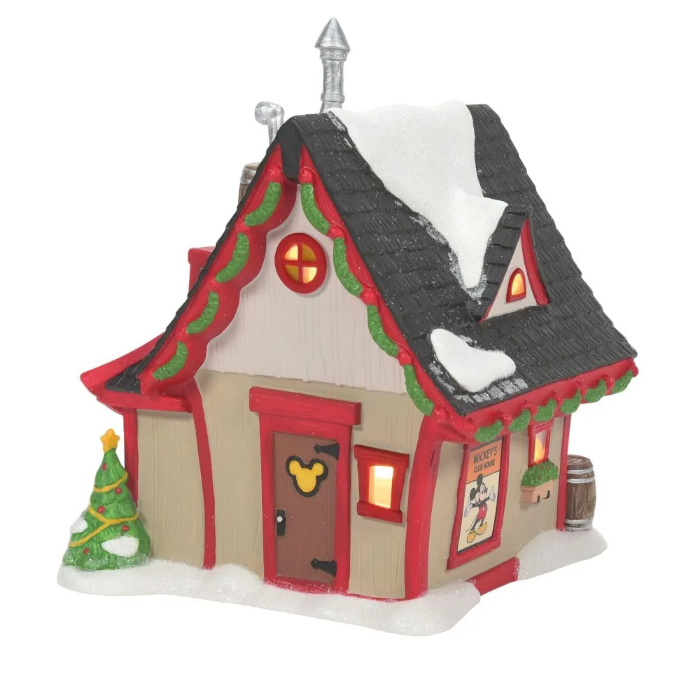 Department 56 Mickey's Clubhouse, Dept. 56 Village