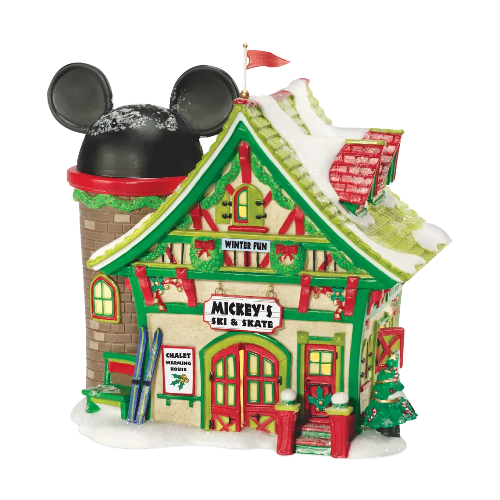 Department 56 Mickey's Ski and Skate, Dept. 56 Village
