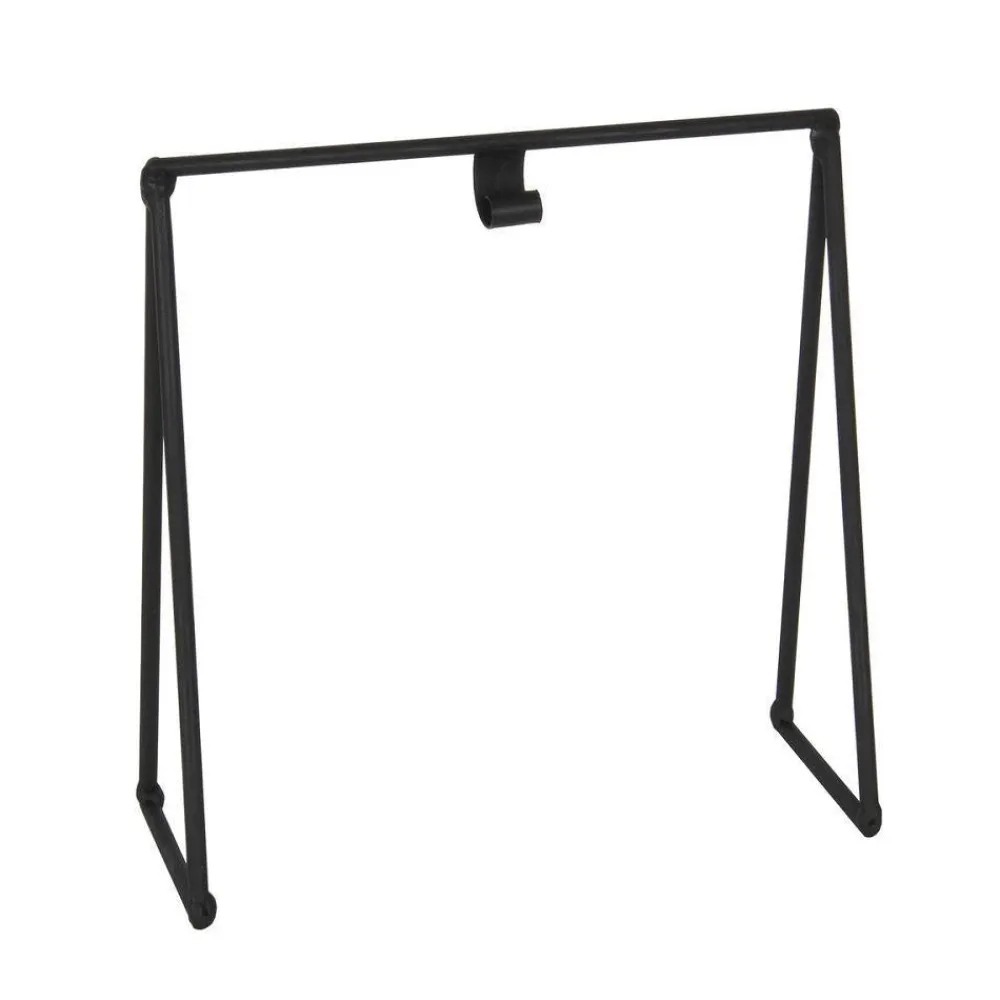 The Round Top Collection Mini Gallery Art & Charm Stand, Black