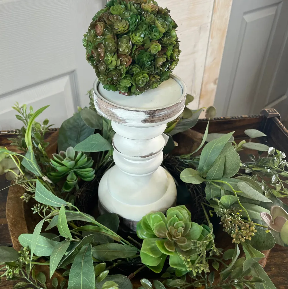 CRI Mix Succulent Wreath 6"