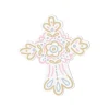 Happy Everything Pastel Fanciful Cross Big Attachment by !