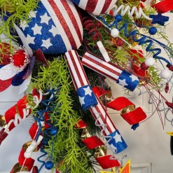 Miss Cayce's Patriotic Burst Teardrop