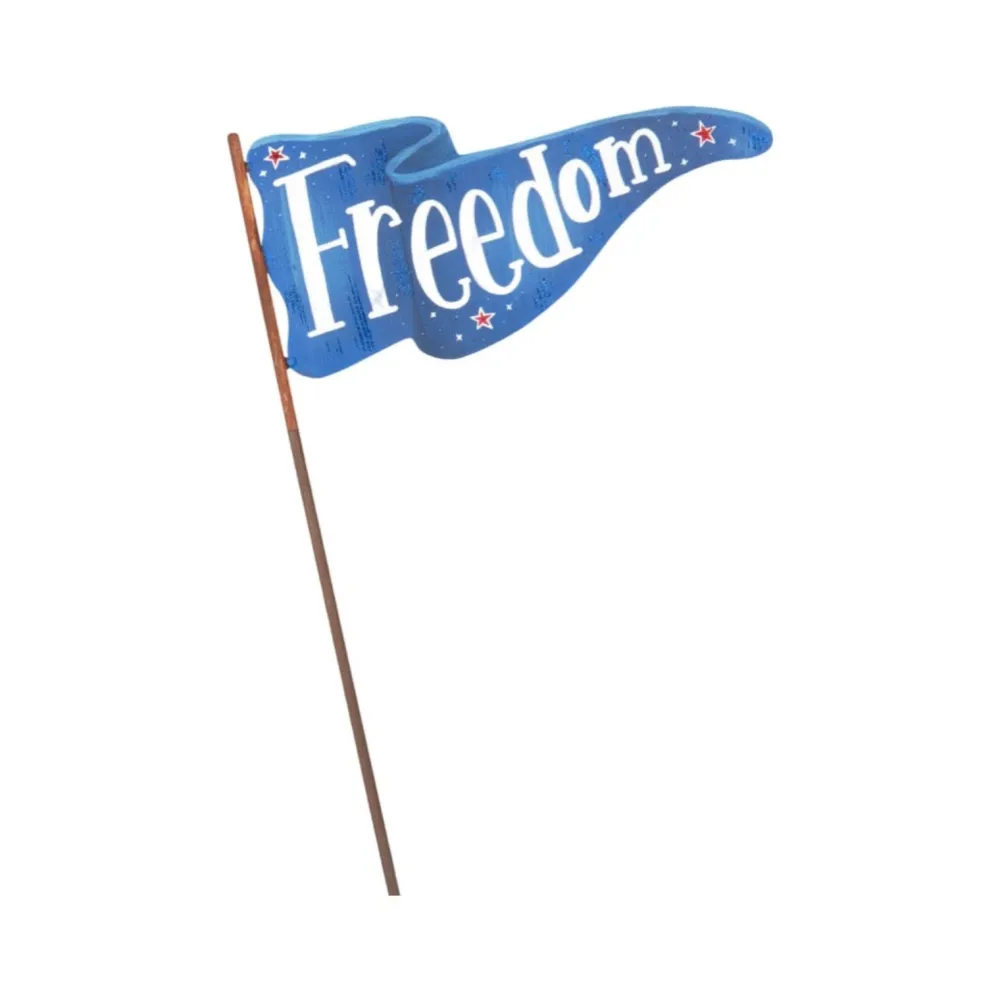 The Round Top Collection Patriotic Pennant Flag