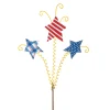 The Round Top Collection Patriotic 3 Star Stake