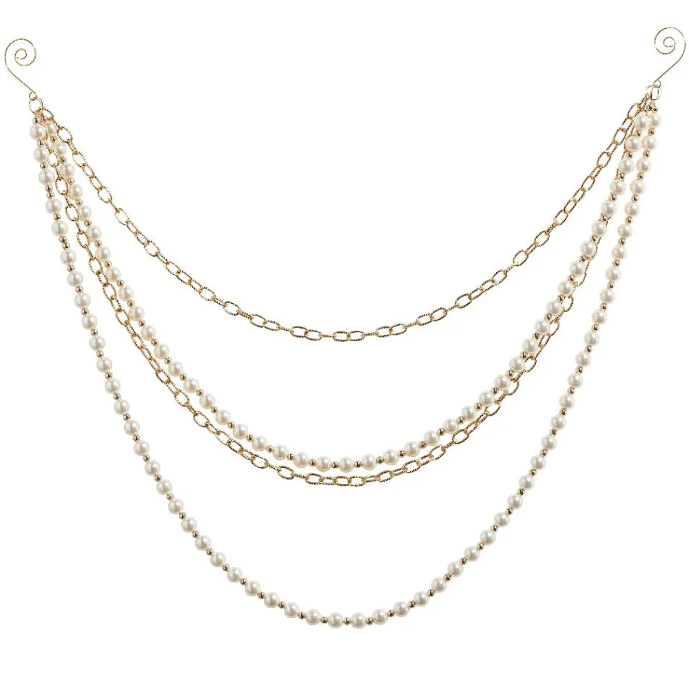 RAZ Pearl Chain Garland