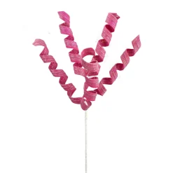 Liberty Floral Pearlescent Pastel Curly Pick