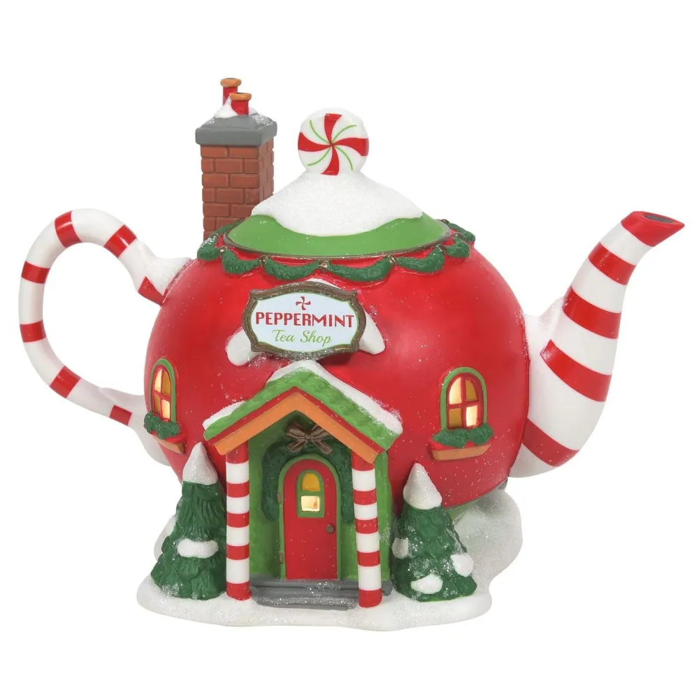 Department 56 Peppermint Tea Shop, Dept. 56 Village