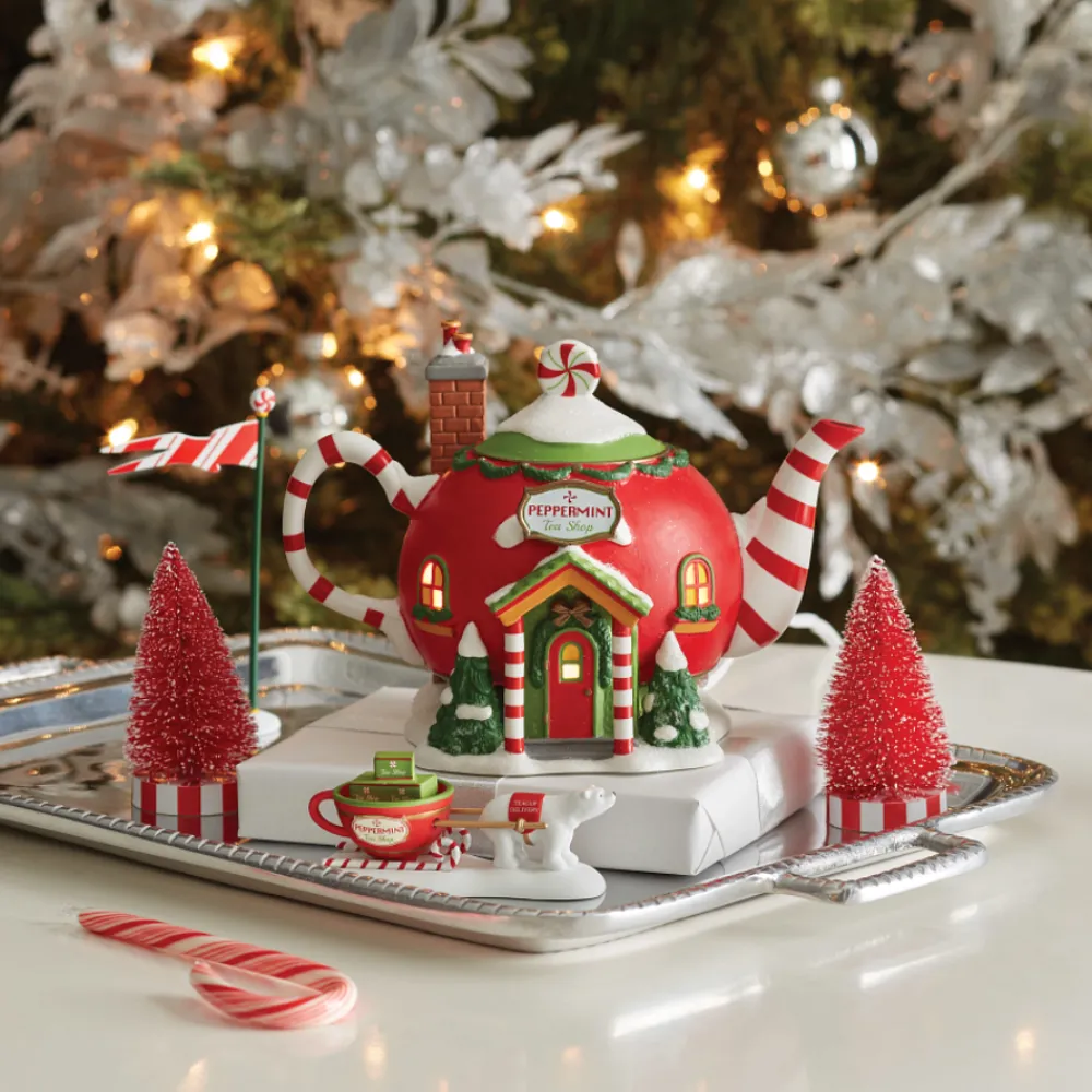 Department 56 Peppermint Tea Shop, Dept. 56 Village