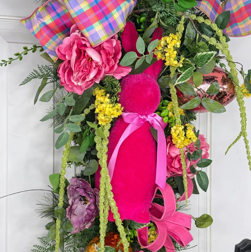 Miss Cayce's Pink Bunny Blossom Teardrop
