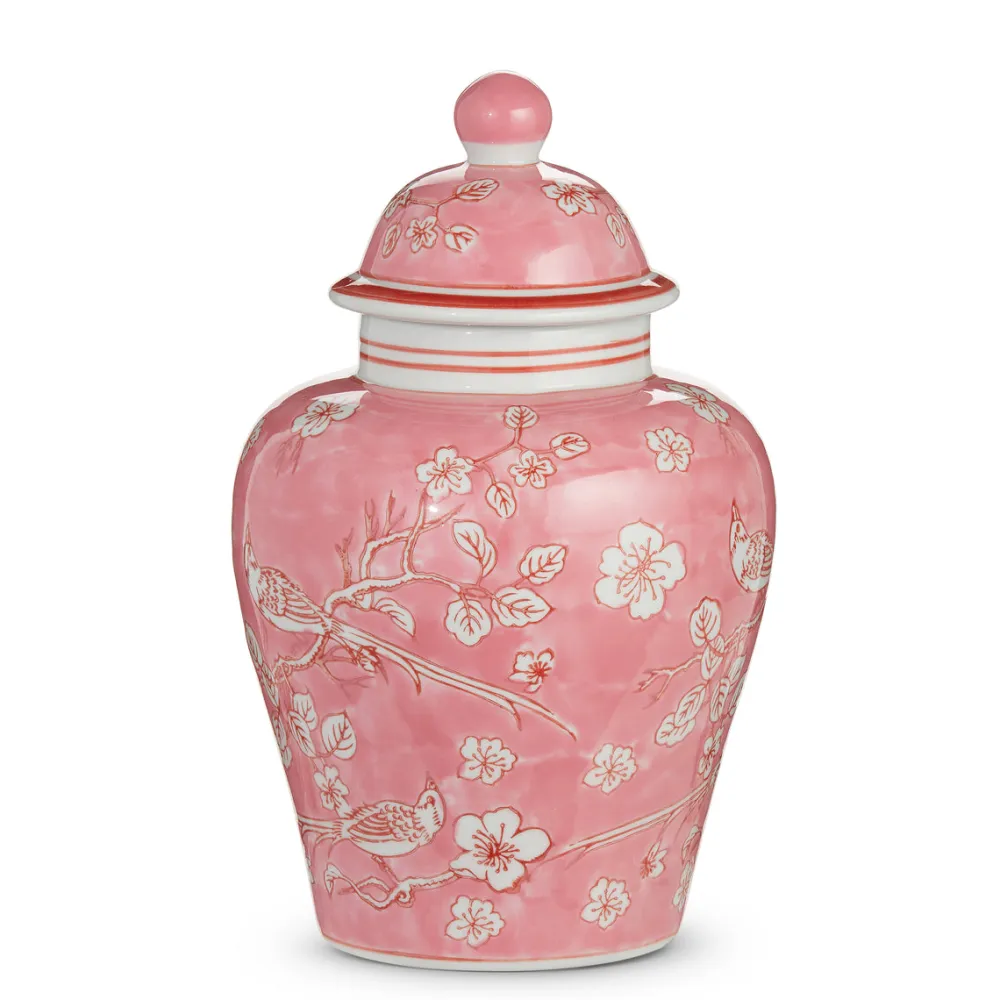 RAZ Pink Ginger Jar