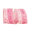 Reliant Ribbon Pink Love Glitter Flow Ribbon, 2.5" X 10YD