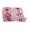 Reliant Ribbon Pink Nutcracker Ribbon, 2.5" X 10YD