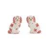 Two's Company Pink Staffordshire Salt and Pepper Set