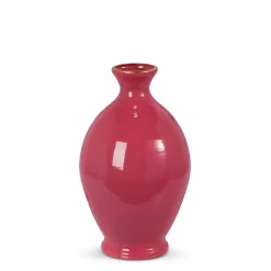 RAZ Pink Vase, 10"