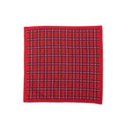 Park Hill Plaid Christmas Dinner Napkin