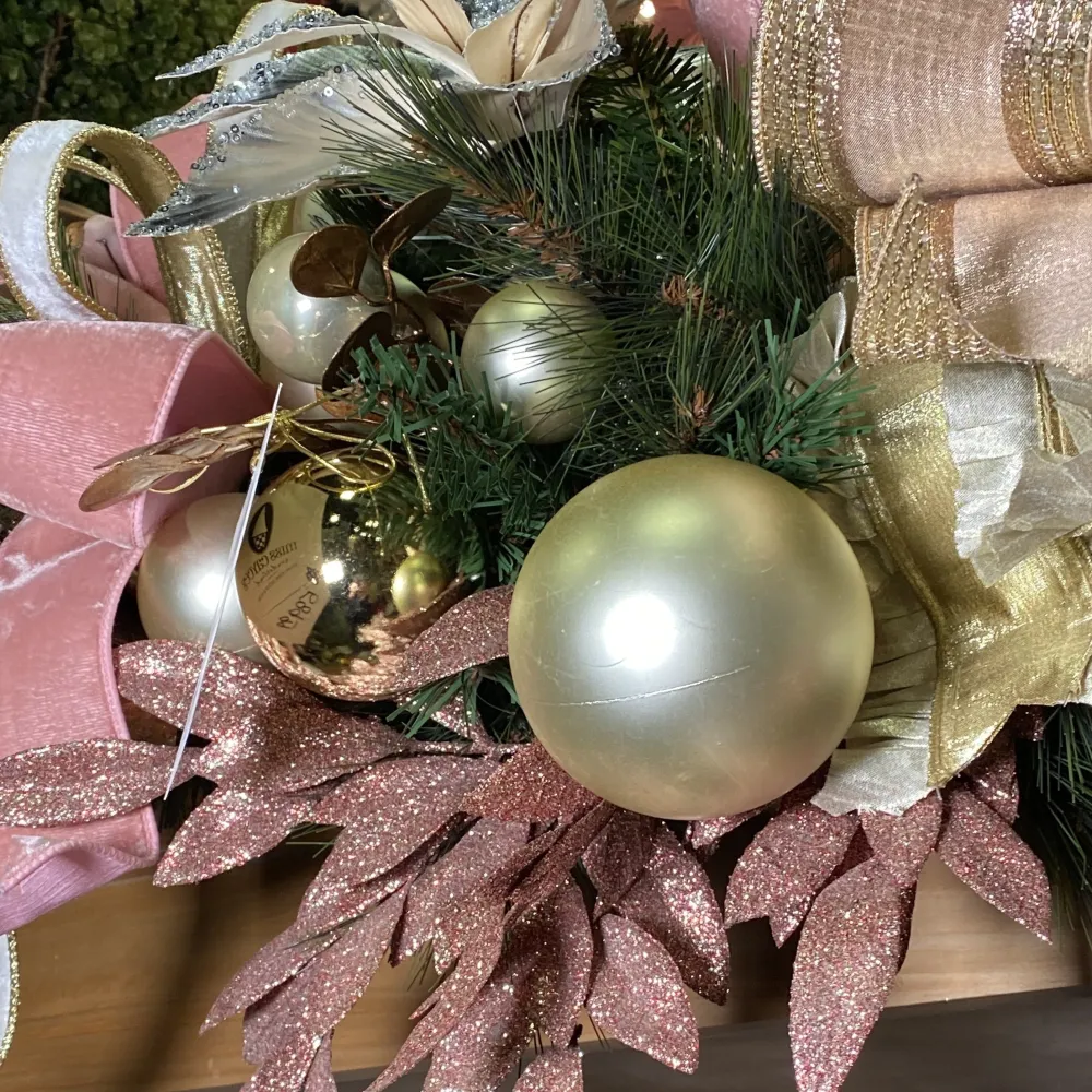 Farrisilk Platinum Matte Ball Ornament, 4"