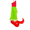 Liberty Floral Plush Green Monster Legs