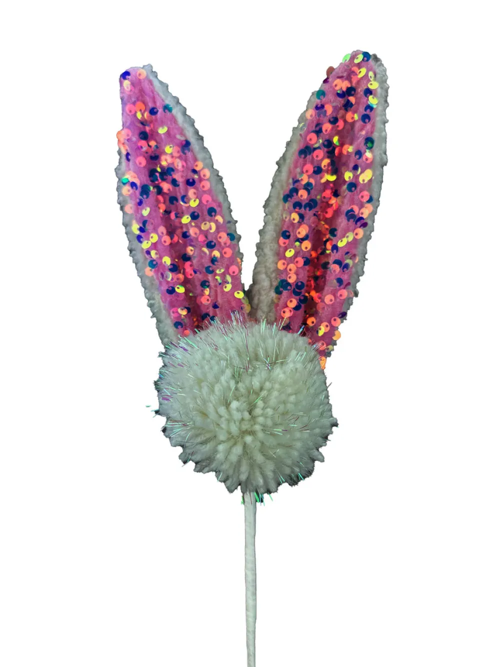 Liberty Floral Pom Pom Bunny Spray