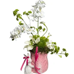 Miss Cayce's Pretty in Pink Cabbage Arrangement