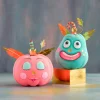 Glitterville Pumpkin Pixies Display by , Small
