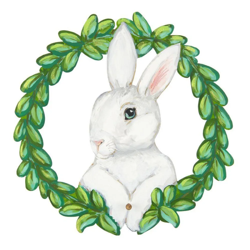 The Round Top Collection Rabbit Wreath Gallery Art