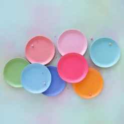 Glitterville Rainbow Platter by