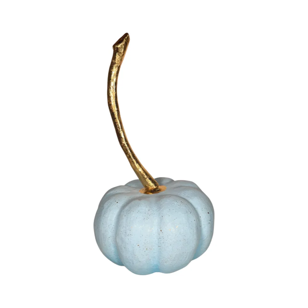 Glitterville Rainbow Pumpkin, Large by