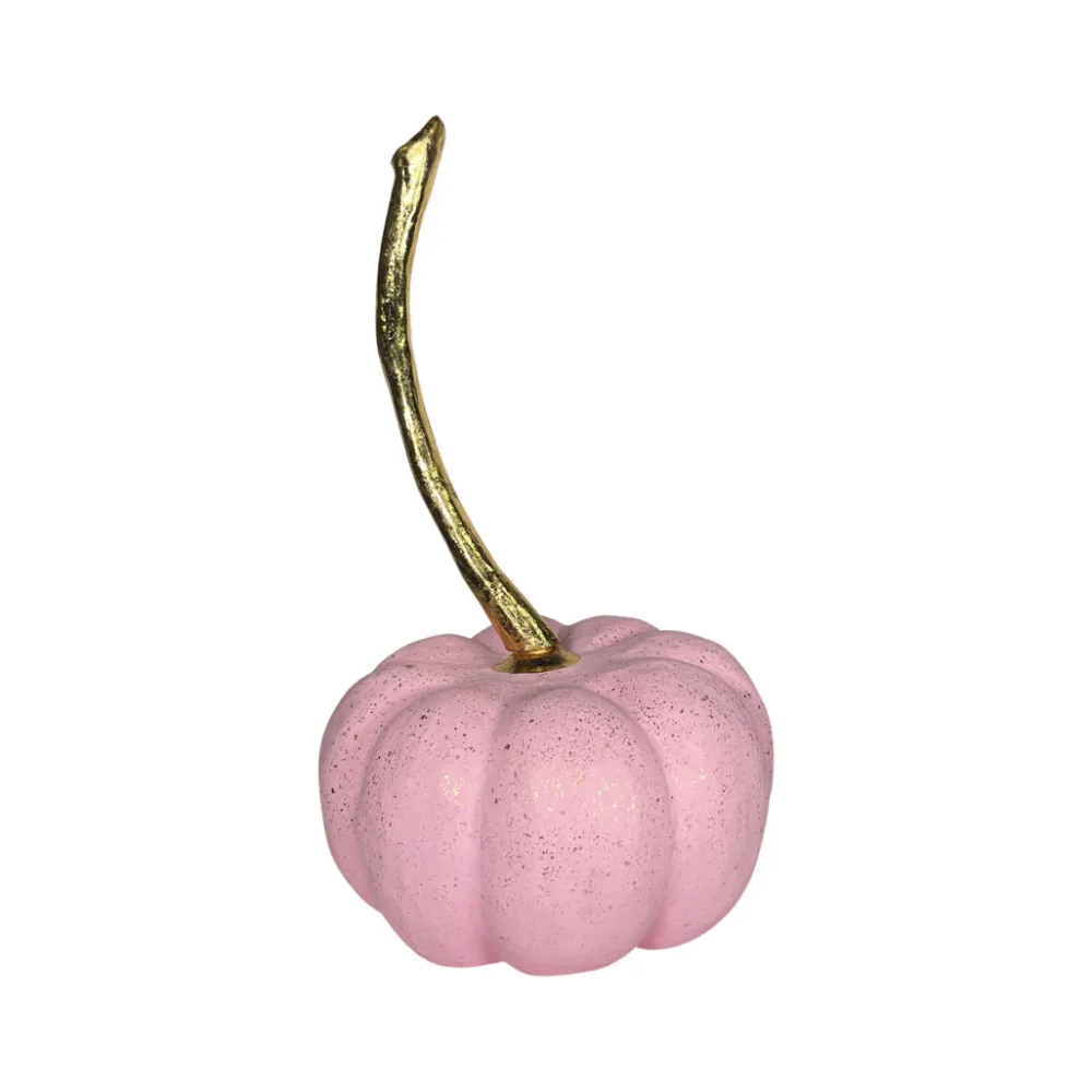Glitterville Rainbow Pumpkin, Large by