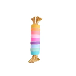 Glitterville Rainbow Taffy Candy Display by