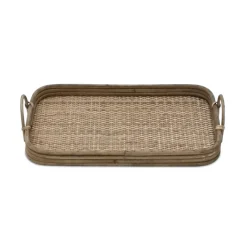 Melrose Rattan Rectangular Tray