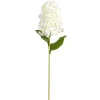 RAZ Real Touch White Hydrangea Stem