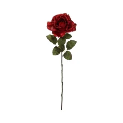 Craig Bachman Red Metallic Rose Stem