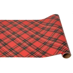 Hester & Cook Red Plaid Runner