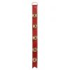 RAZ Red Sleigh Bell Door Hanger, 32"