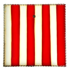 The Round Top Collection Red & White Gallery Art Display Board