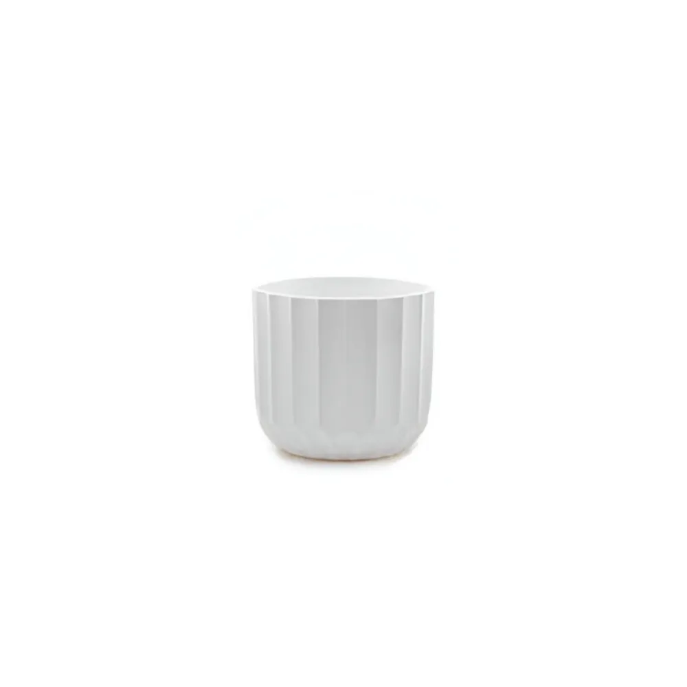 HR Casa Bella of California Round Carved Planter