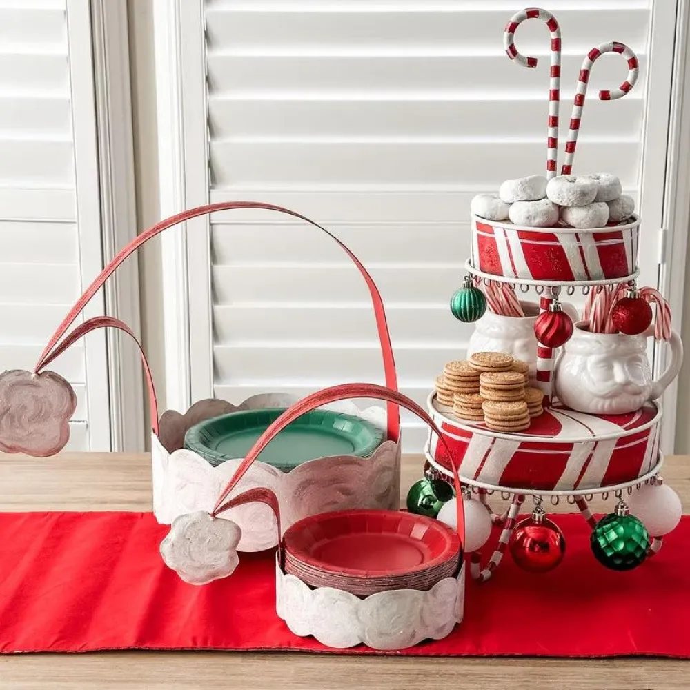 The Round Top Collection Santa Hat Server, Large