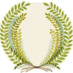 Hester & Cook Seedling Wreath Placemat Sheets