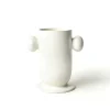 Coton Colors Signature White Cylinder Vase
