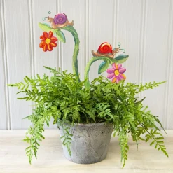 The Round Top Collection Snails On Flowers
