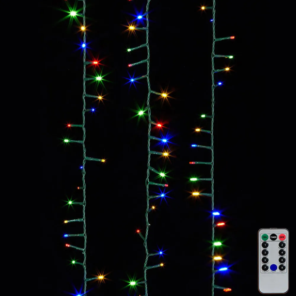 RAZ Snake Garland Multicolored Lights, 73.8'
