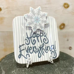 Happy Everything Snowflake Big Attachment by !