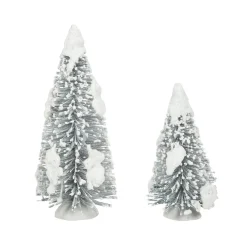 Department 56 Snow Laden Trees Set, Dept. 56 Village