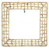 The Round Top Collection Square Wicker Wreath Display
