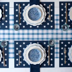 Hester & Cook Stars on Blue Placemat Set